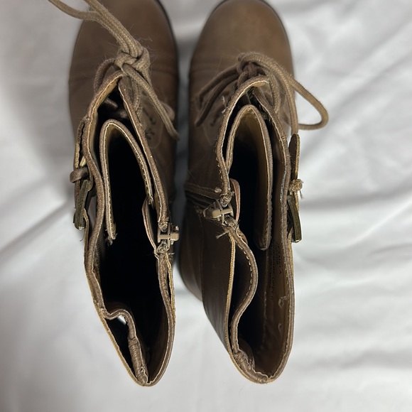 Gently Used Rampage Jaycee Zip-Up Combat Boot - Picture 5 of 7